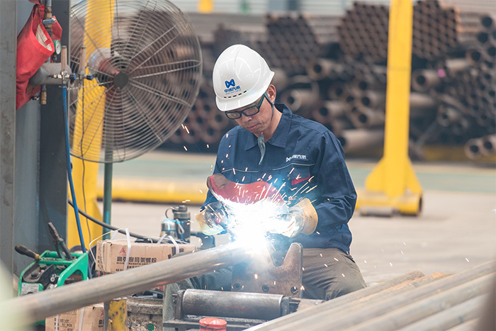 金坛网架焊接车间